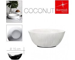 Bol kokosnoot 15 cm - Verpakt 6 stuks