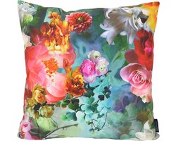 Bold Flowers Kussenhoes | Katoen/Polyester | 45 x 45 cm