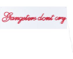 Bold Monkey Gangsters wandlamp LED neon - Rood