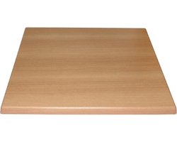 Bolero - vierkant gelamineerd/spaanplaat tafelblad 60x60 cm | Beuken