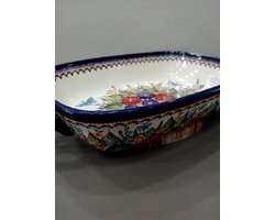 Bolesławiec Dek149 Ovenschaal met Oren 3.5L - Keramiek