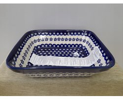 Bolesławiec Ovenschaal 2L Rechthoekig - Decor 166