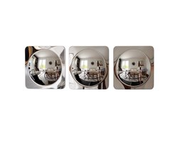 Bolle Spiegel Set van 3 - Bubbel spiegel - Acryl - Convex - Wandspiegel - Spiegel Binnen - Decoratieve Spiegel - Origineel Cadeau