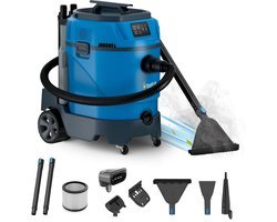 BOLLIT 2600W Professionele Tapijtreiniger - Stoomreiniger en Vlekkenreiniger - 100° Stoom - Bank reiniger - Zetelreiniger - Meubelreiniger - Auto Stofzuiger - Handstomer - Matrasreiniger - Waterstofzuiger - Reiniger voor auto, bank, vloer, en tapijt