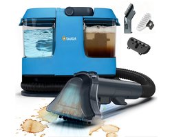 BOLLIT 4-in-1 600W Compact Tapijtreiniger – Vlekkenreiniger & Bank Reiniger – Voor Bank, Auto, Matras – Waterstofzuiger - Meubelreiniger – Reinigingsmachine – Zetelreiniger – Matrasreiniger - Textielreiniger