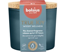 Bolsius - Geurglas met Kurk - Woody Wellness