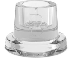 Bolsius - Glazen kandelaar - Glas - Ø58mm