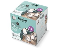 Bolsius - Relight - Transparant - Navulling voor kaarshouder - 100 Stuks - 30 Branduren