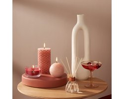 Bolsius - Rustiek bolkaars - Ø76mm - Oat Beige