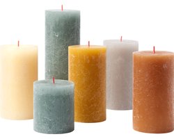 Bolsius - Rustieke Kaarsen Set - Nordic Ambiances