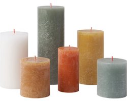 Bolsius - Rustieke Kaarsen Set - Retro