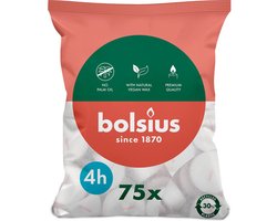Bolsius - Theelichten - 75 stuks per verpakking - Zak