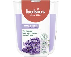 Bolsius - True Scents - 4 Geurkaarsen - Lavendel - Paars - Voordeelverpakking - Geur Kaars