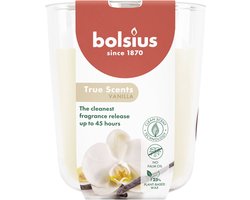Bolsius - True Scents - 4 Geurkaarsen - Vanille - Voordeelverpakking - Geur Kaars