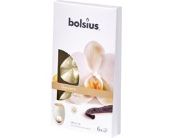 Bolsius - True Scents - Wax melts - 6 stuks per verpakking - Vanille