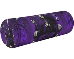Bolster Kussen - Nekrol Kussen - Lendensteun Stoel - Traagschuim Vulling - 17 Inch Lang - Magere Hein