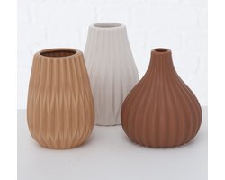 Boltze Home  Vaas Wilma  Keramiek  H 13 cm