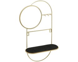 Boltze Home - Wandrek Tamara - 49 cm hoog - Metaal - Goud & Multicolor