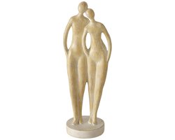 Boltze - Sculptuur - Beeld - Samen - Calina - Polyresin - Beige - 30cm