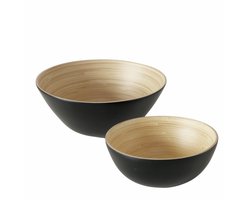 Boltze - Set schaaltjes BAMBO, 2 stuks, Ø 7-10 cm