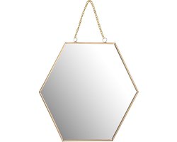 Boltze Wandspiegel Zeshoek, Spiegel, 20 cm