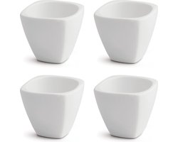 BonBistro Eierdopjes Yong Squito - Wit - 4 stuks