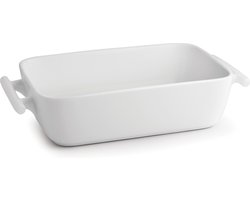 BonBistro Ovenschaal Porselein Yong Squito - Wit - 19 x 12 x 6 cm / 720 ml