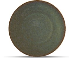 BonBistro Plat bord 21cm groen Cirro (Set van 6)