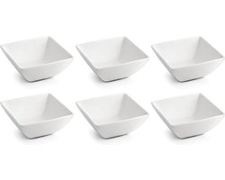 BonBistro Soepkommen / Kommen Yong Squito 14 x 14 cm - Wit - 6 stuks