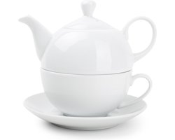 BonBistro Tea for one Theepot Sam - Wit - 450 ml