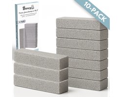 Boncy® Puimsteen voor wc - 10 Stuks WC-borstel Set - Schoonmaak Toilet - Poetssteen - Cleaningblock Cleaning block - Urinesteen verwijderaar voor urinoir