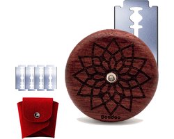 Bondoo Brood Lame - Deeg Scoring Tool - Ufo Brood Lame Cutter voor Zelfgemaakte Zuurdesem Brood Bakkers - Zuurdesem Brood Scorer Slashing Tool - Brood Scoring Mes - Scheermes Snijder - Houten Bakkers Lame - Deegmesje