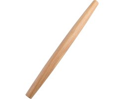 Bondoo Deegroller - Franse deegroller 45 cm - Rolstok - Deegroller antikleef - deeg roller - voor fondant, taart, koekjes, gebak, deeg - gladde afwerking - Deegroller Hout