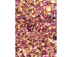 Bonheur de Provence® - Gedroogde rozenblaadjes - geurzakjes - confetti Bruiloft - potpourri - 500 gram -