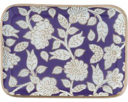 Bonheur du Jour Dienblad Tiny Jaya - 15,5x11,5cm - Violine