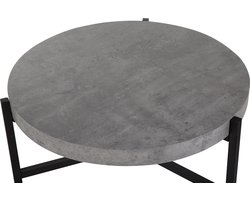 BONITA - Salontafel - Lichtgrijs - MDF