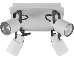 BONTE - Plafondlamp - Wit - IJzer