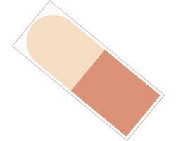 Boog Muursticker - Decoratieve Sticker - Muur Decoreren - Zelfklevend PVC - 140x52CM - Roze