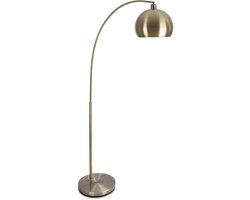 Booglamp - 180 cm - E27 - slaapkamer - woonkamer - goud