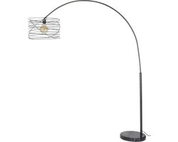 Booglamp Ø45 curl - Charcoal