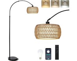 Booglampen Staand Voerlamp - Vloerlampen Woonkamer - Zwasrt Stijl1