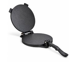 BooGoo® Tortilla Pers Ø20 cm – Gietijzer – Taco & Roti Maker – Handmatige Tortilla Press – Voor Zelfgemaakte Tortilla’s