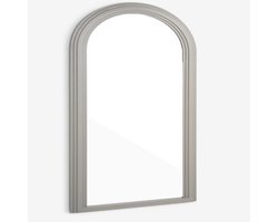 Boogspiegel 180×80 cm – Beige – Inclusief lijst – Klassieke boogvorm