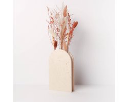 Boogvaas - Multiplex - 3 Glazen buisjes voor Bloemen - Duurzaam