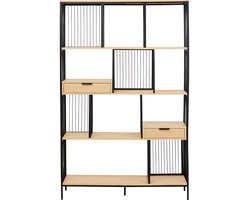 Bookshelf Bologna nature 200x125cm Kare Design