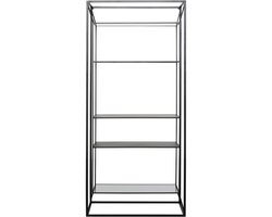 Bookshelf Corinne 200x90cm zwart Kare Design