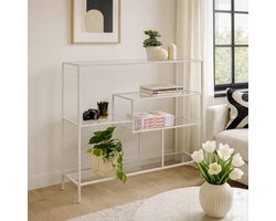 Bookshelf Loft 100x115cm beige Kare Design