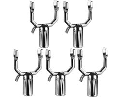 Boom Steun Versteviging - Tak Ondersteuner - Planten Ondersteunen - Roestvrij Legering Materiaal - 5 Stuks 10cm - Zilver