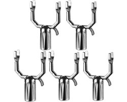 Boom Steun Versteviging - Tak Ondersteuner - Tuinieren Groei - Roestvrij Metaal - 10x6 cm - Zilver