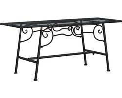 Boombank | tuinbank | Tuinbankje | Buitenbank 110 cm staal zwart